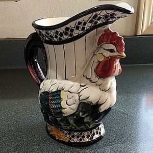 MUST SELL - MAKE AN OFFER Rooster Pitcher